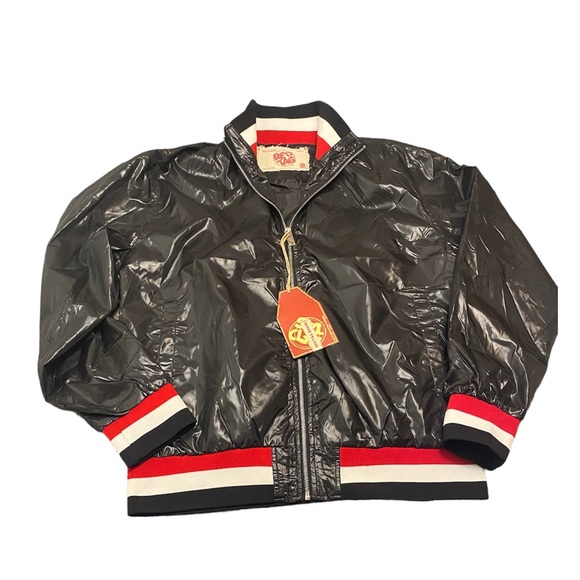 Red Tag Brand Mens Black Windbreaker Zip Up, 2x, NWT, $95 - Picture 4 of 13